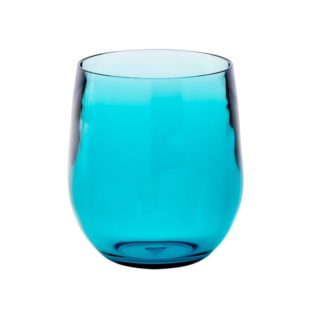 Acrylic Tumbler | Turquoise-Acrylic Glassware-Clementine WP-The Grove