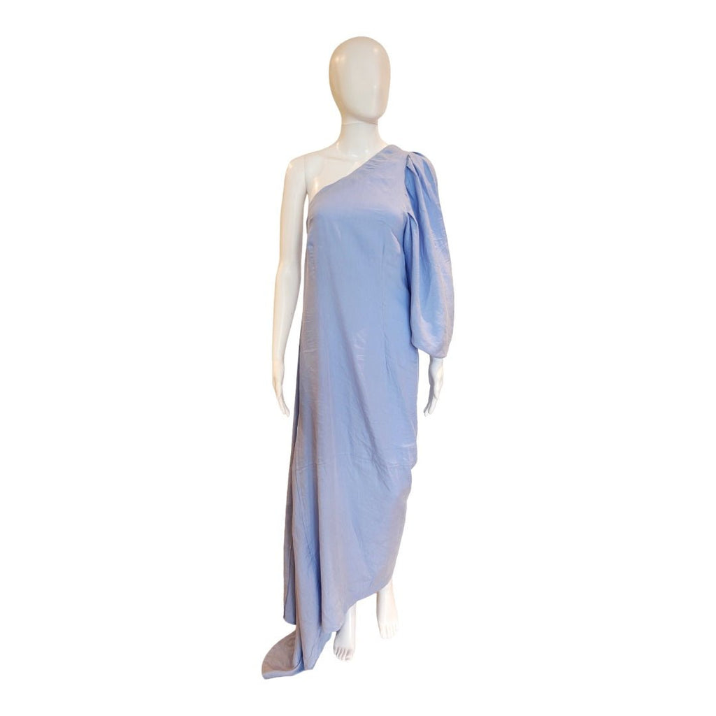Albany Dress | Soft Blue-Dresses-Alionas-The Grove