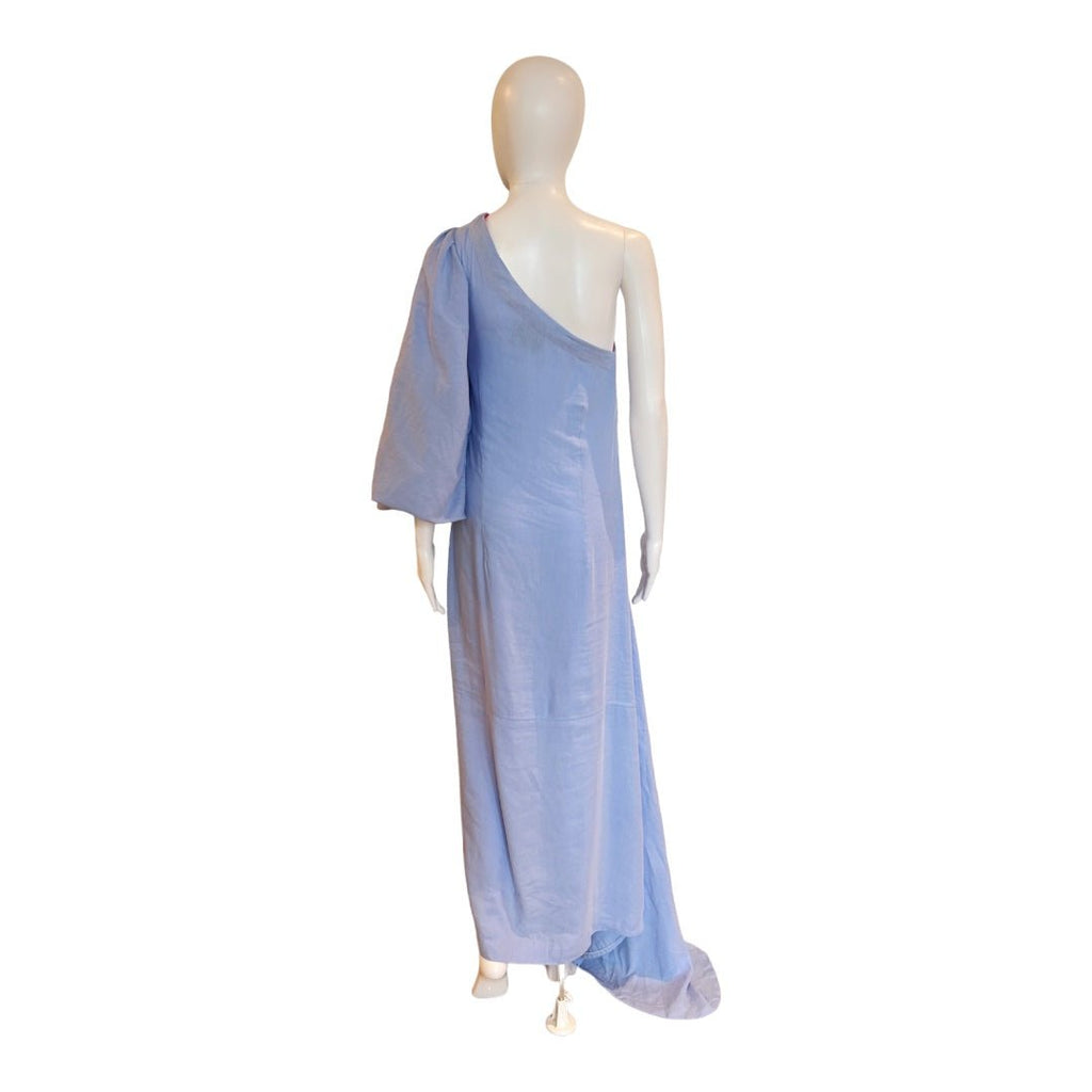 Albany Dress | Soft Blue-Dresses-Alionas-The Grove