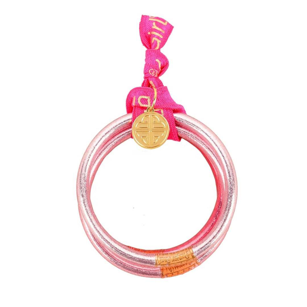 All Weather Bangles | Carousel Pink-Bracelets-BudhaGirl-The Grove