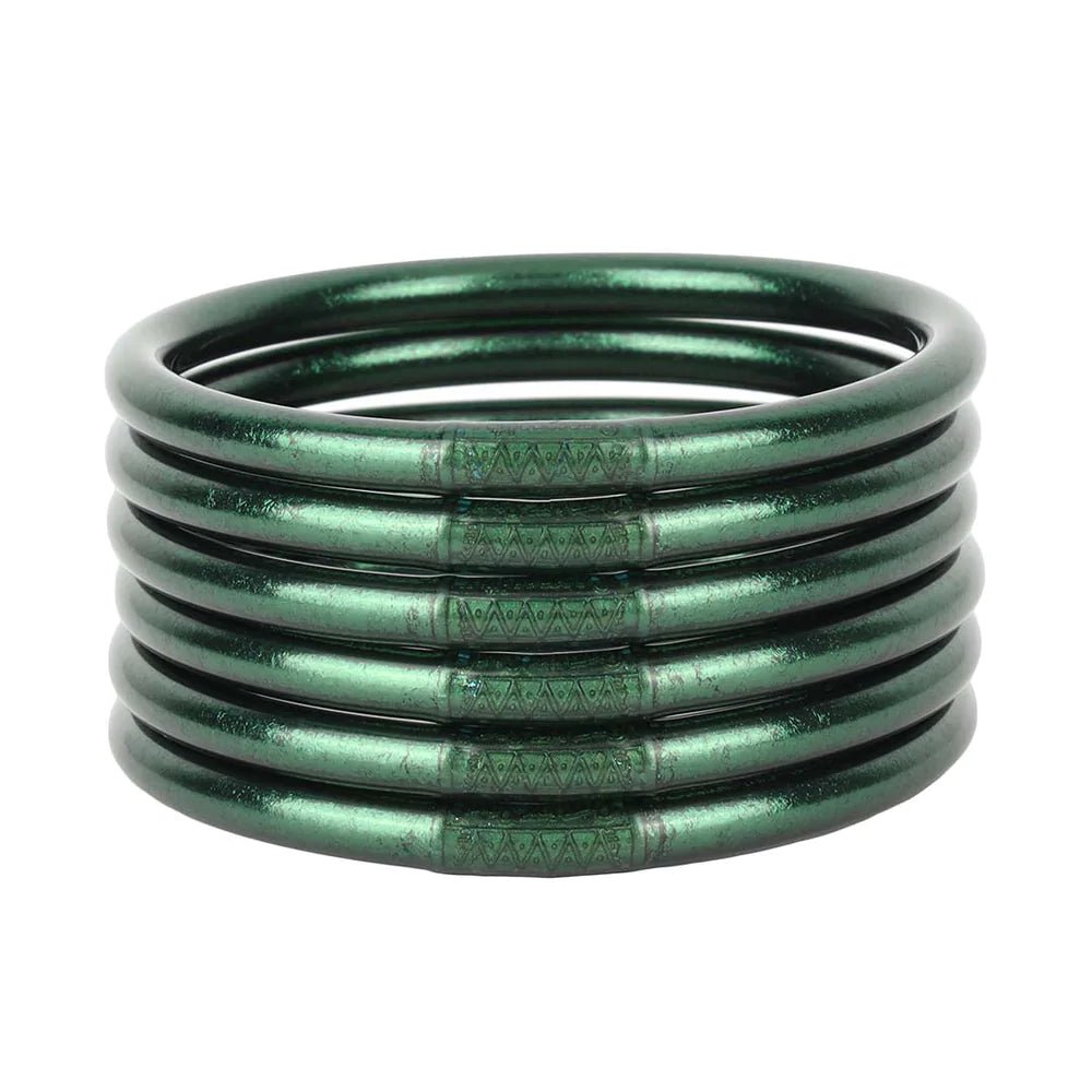 All Weather Bangles | Frond-Bracelets-BudhaGirl-The Grove