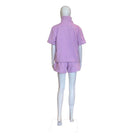 Alondra Pocket Towel Terry Shorts | Lavender-Shorts-Mantra-The Grove