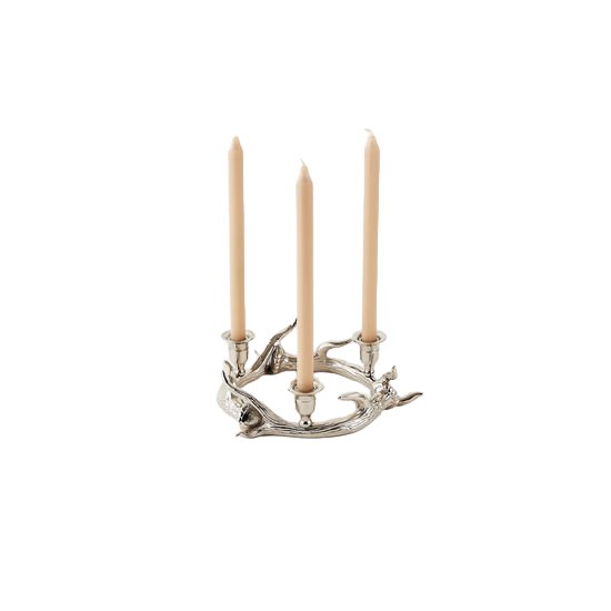 Antler Wreath Candle Holder-Candle Holders-180 Degrees-The Grove