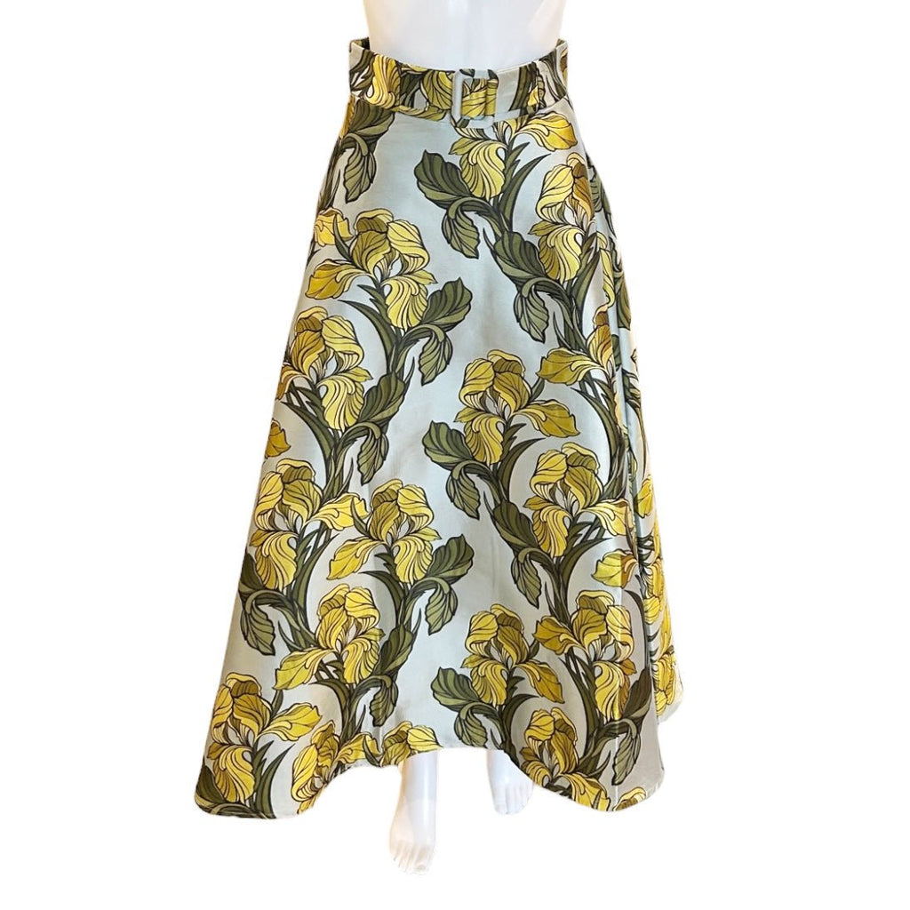 Belle Jacquard Skirt-Skirts-Beulah-The Grove