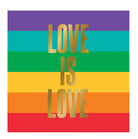 Beverage Napkins | Love is Love-Paper Napkins-Clementine WP-The Grove