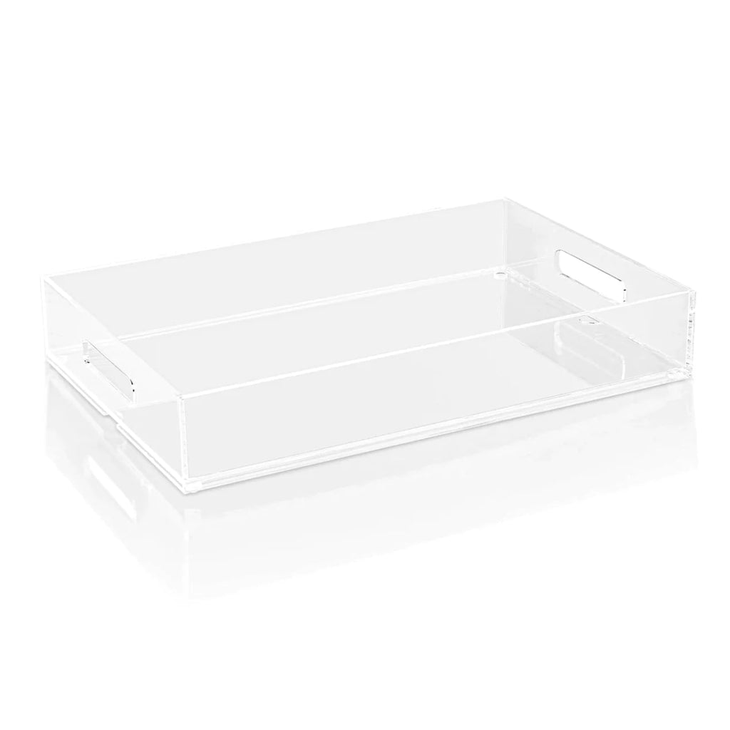 Blank Acrylic Tray Compatible with Inserts-Decorative Trays-Taylor Gray-The Grove