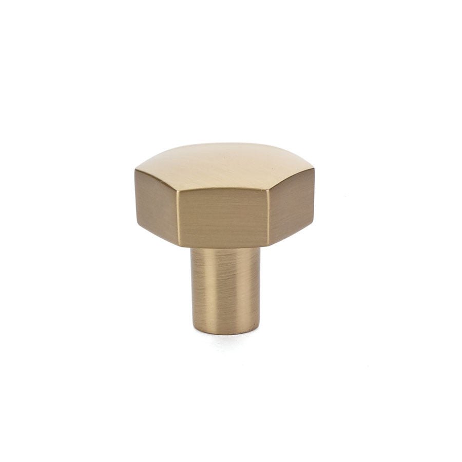 Brass Hex Knob-Hardware-Emtek-The Grove