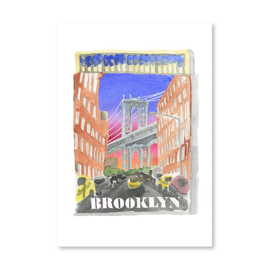 Brooklyn Matchbook-Art Print-Furbish Studio-The Grove