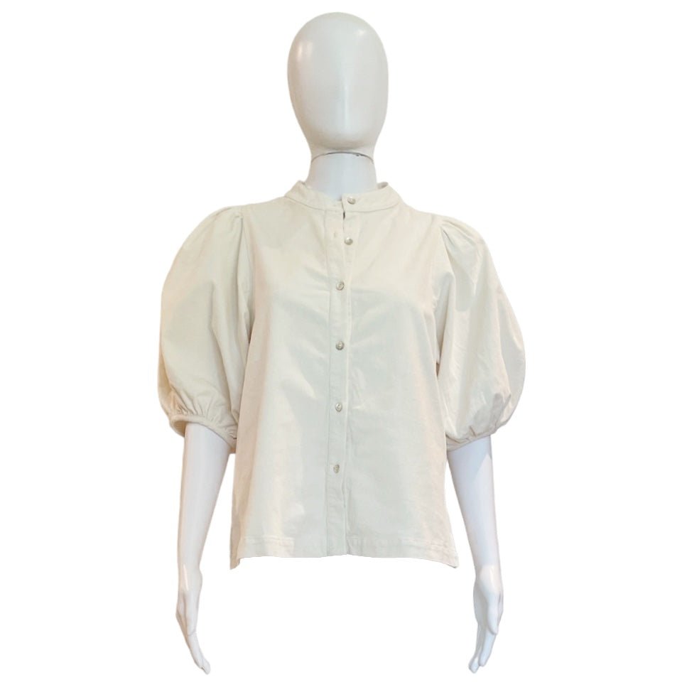 Bubble Corduroy Shirt | Off-White-Shirts & Tops-Lanhtropy-The Grove