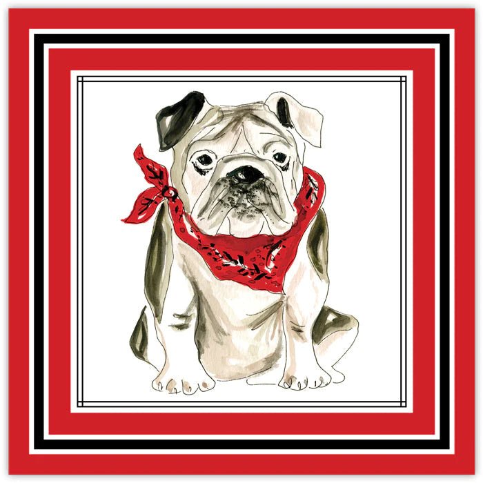 Bulldog Paper Placemats-Paper Placemat-Clementine WP-The Grove