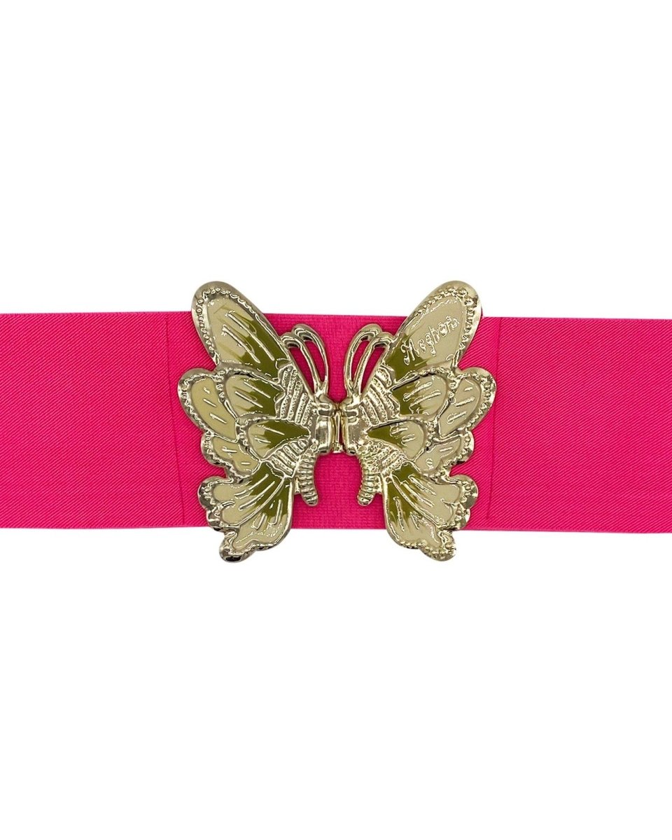 Butterfly Belt - Neon Pink-Belts-Meghan Fabulous-The Grove