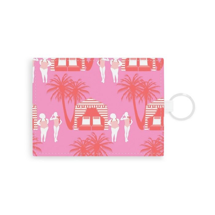 Cabana Single Initial Card Case-Pouch-CB Studio-The Grove