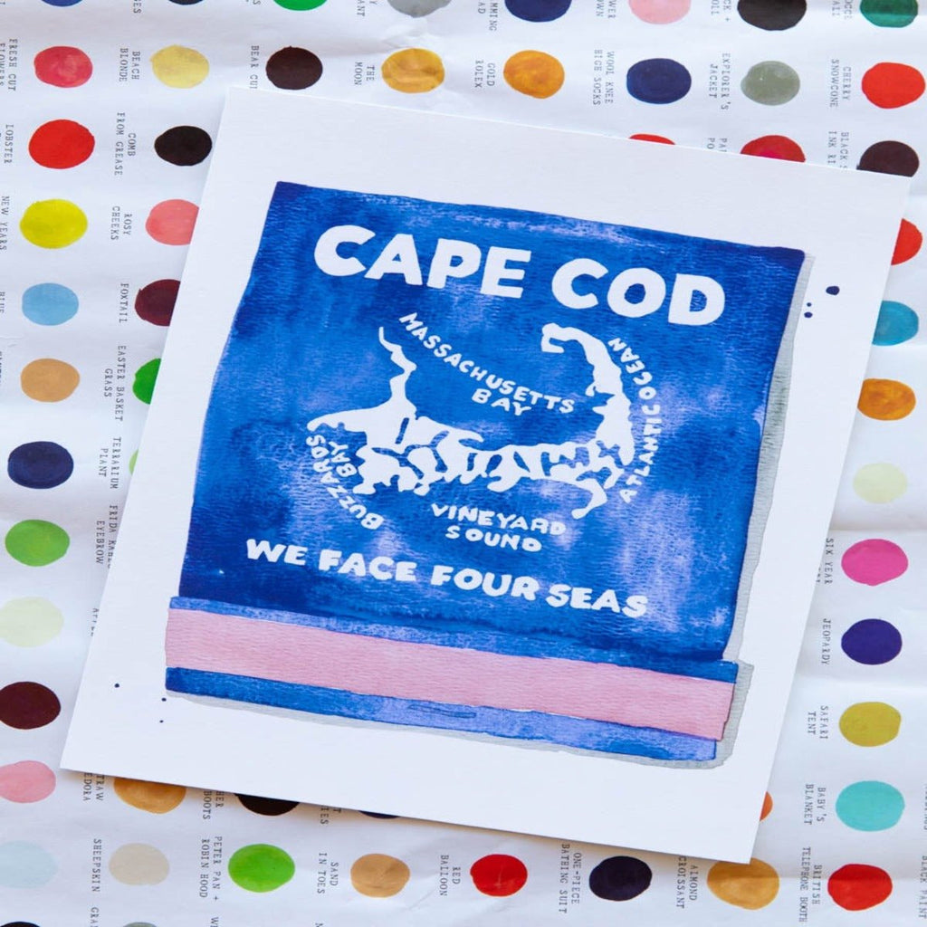 Cape Cod Matchbook-Art Print-Furbish Studio-The Grove