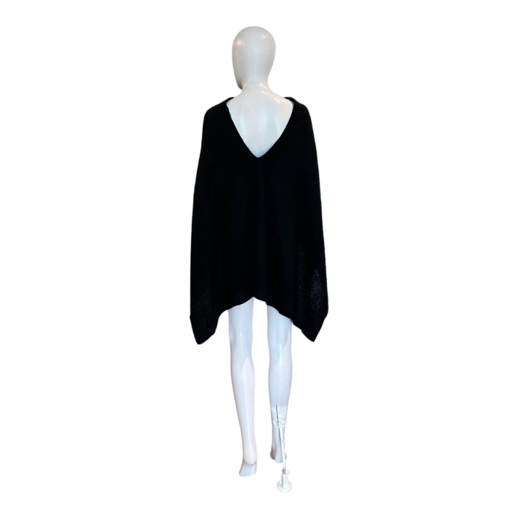 Cashmere Dress Topper | Midnight Blue-Dress Topper-Minnie Rose-The Grove
