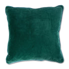 Charliss Velvet Pillow | Green + Aqua-Throw Pillows-Furbish Studio-The Grove