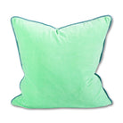 Charliss Velvet Pillow | Mint + Aqua-Throw Pillows-Furbish Studio-The Grove