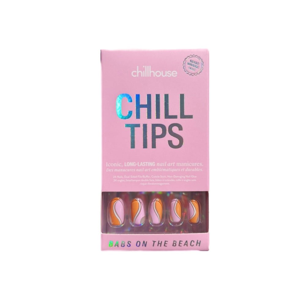 Chill Tips | Babs on the Beach-Press On Nails-chillhouse-The Grove