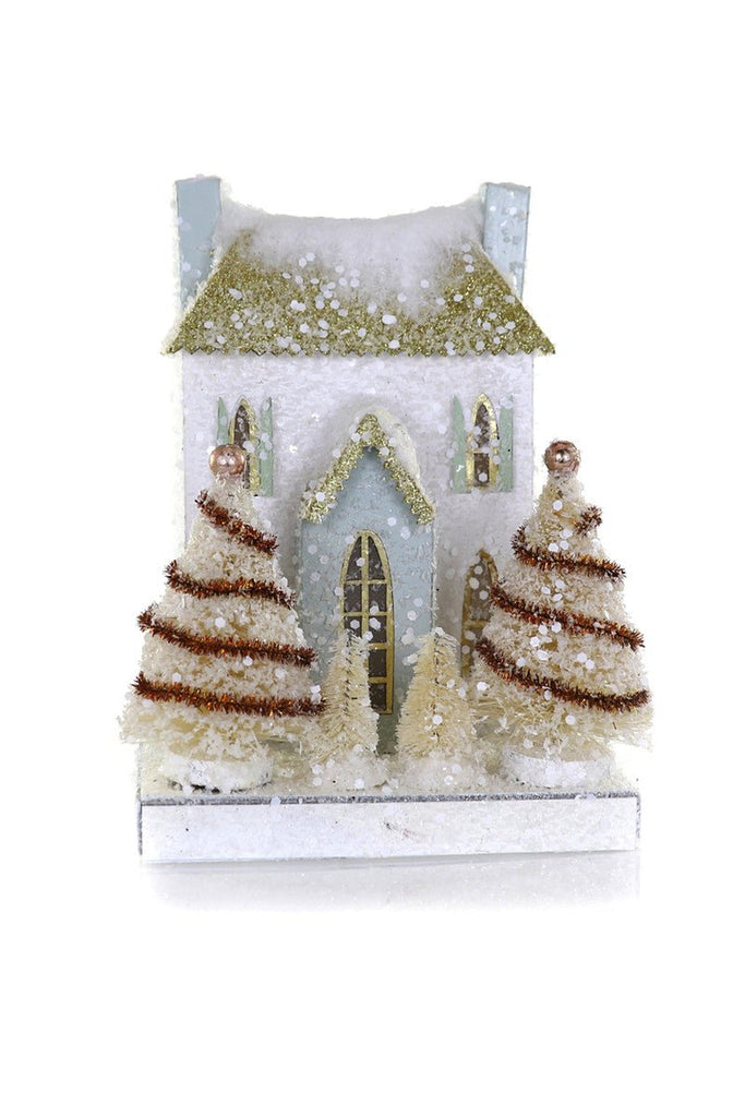 Christmas Village | Petite White House-Seasonal & Holiday Decorations-Cody Foster-The Grove