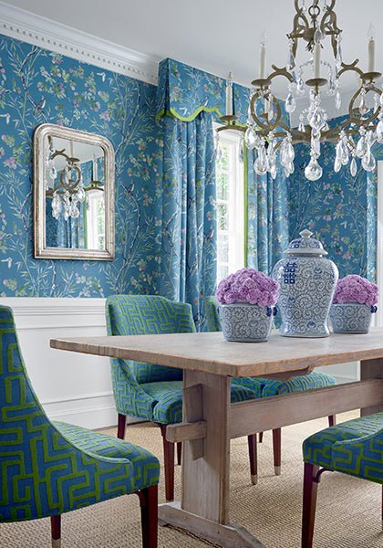Claire Wallpaper-Wallpaper-Thibaut-The Grove
