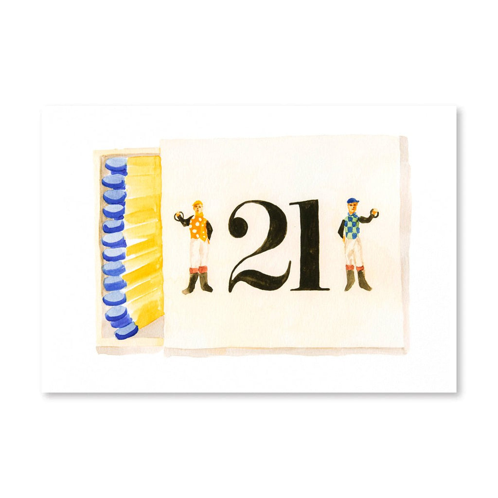 Club 21 Matchbook-Art Print-Furbish Studio-The Grove