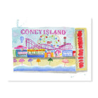 Coney Island Matchbook-Art Print-Furbish Studio-The Grove