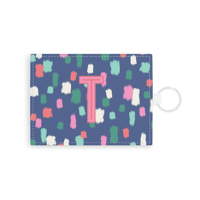 Confetti Single Initial Card Case-Pouch-CB Studio-The Grove