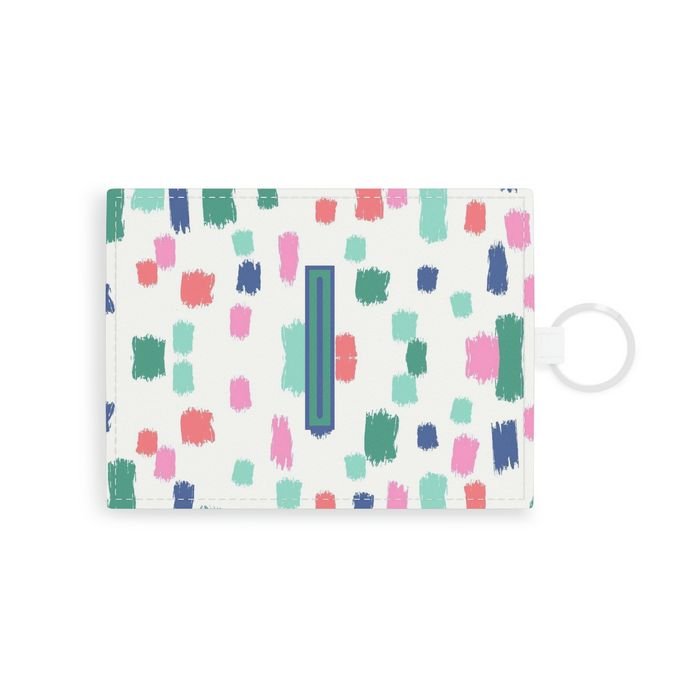 Confetti Single Initial Card Case-Pouch-CB Studio-The Grove