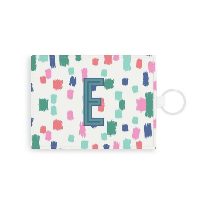 Confetti Single Initial Card Case-Pouch-CB Studio-The Grove