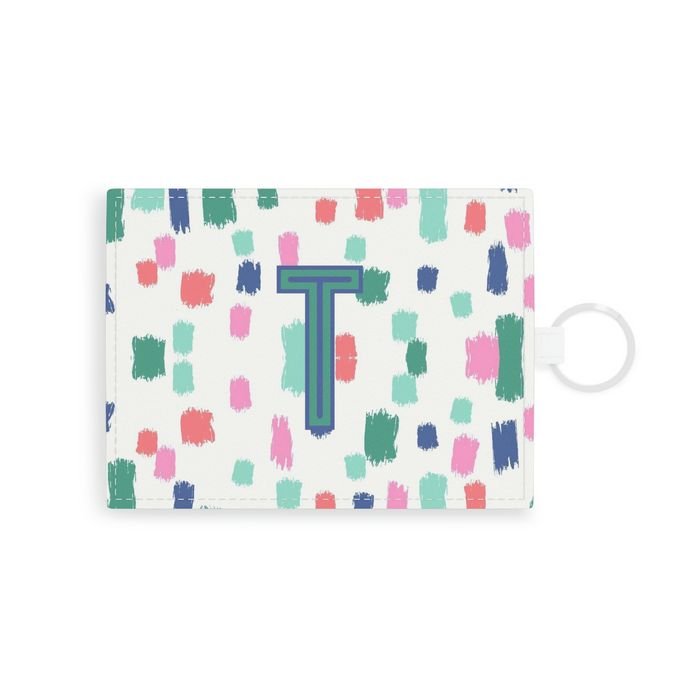 Confetti Single Initial Card Case-Pouch-CB Studio-The Grove