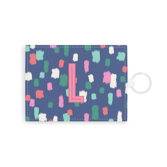 Confetti Single Initial Card Case-Pouch-CB Studio-The Grove