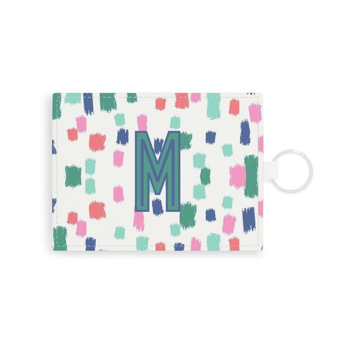 Confetti Single Initial Card Case-Pouch-CB Studio-The Grove