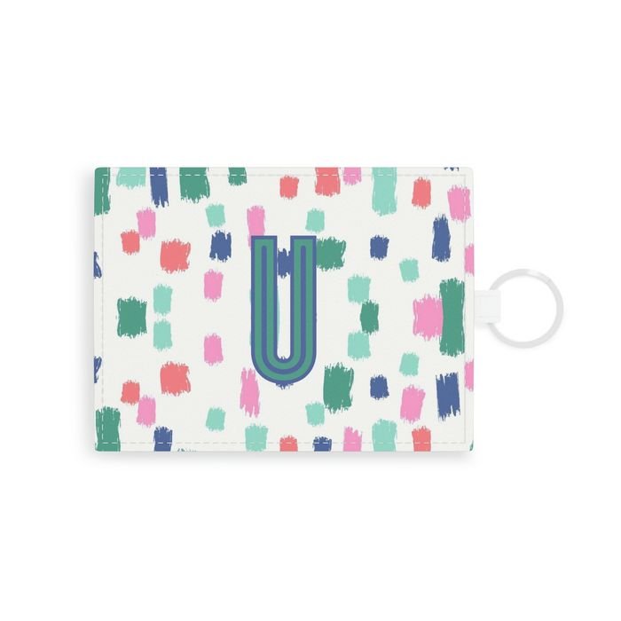 Confetti Single Initial Card Case-Pouch-CB Studio-The Grove