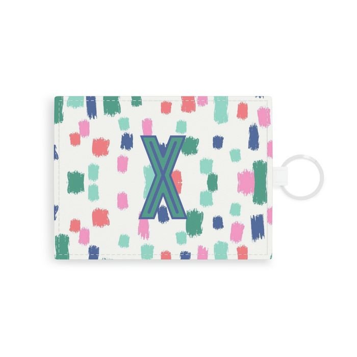 Confetti Single Initial Card Case-Pouch-CB Studio-The Grove