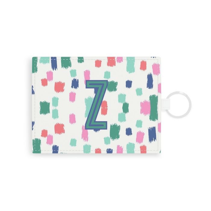 Confetti Single Initial Card Case-Pouch-CB Studio-The Grove