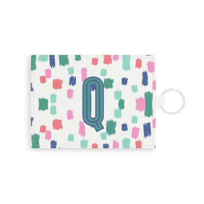 Confetti Single Initial Card Case-Pouch-CB Studio-The Grove