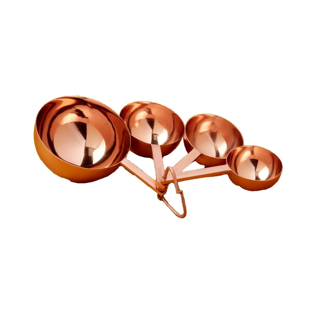 Copper Measuring Cups, Set of 4-Measuring Cups-Clementine WP-The Grove