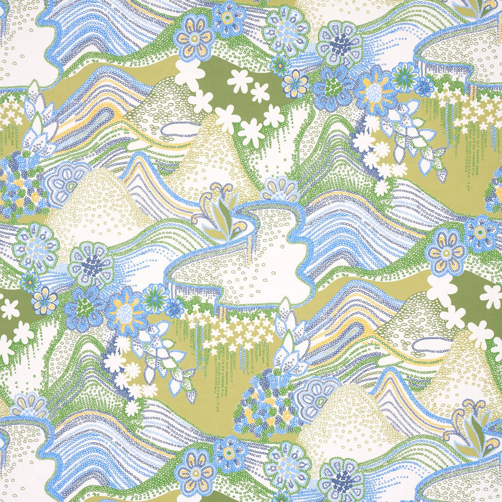 Daisy Chain Wallpaper-Wallpaper-Schumacher-The Grove