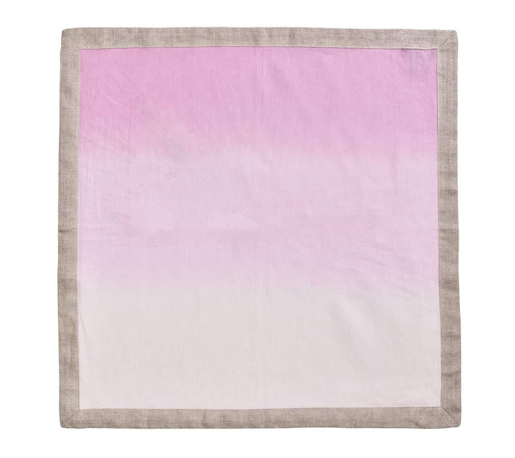 Dip Dye Napkin in Lilac-Cloth Napkins-Clementine WP-The Grove