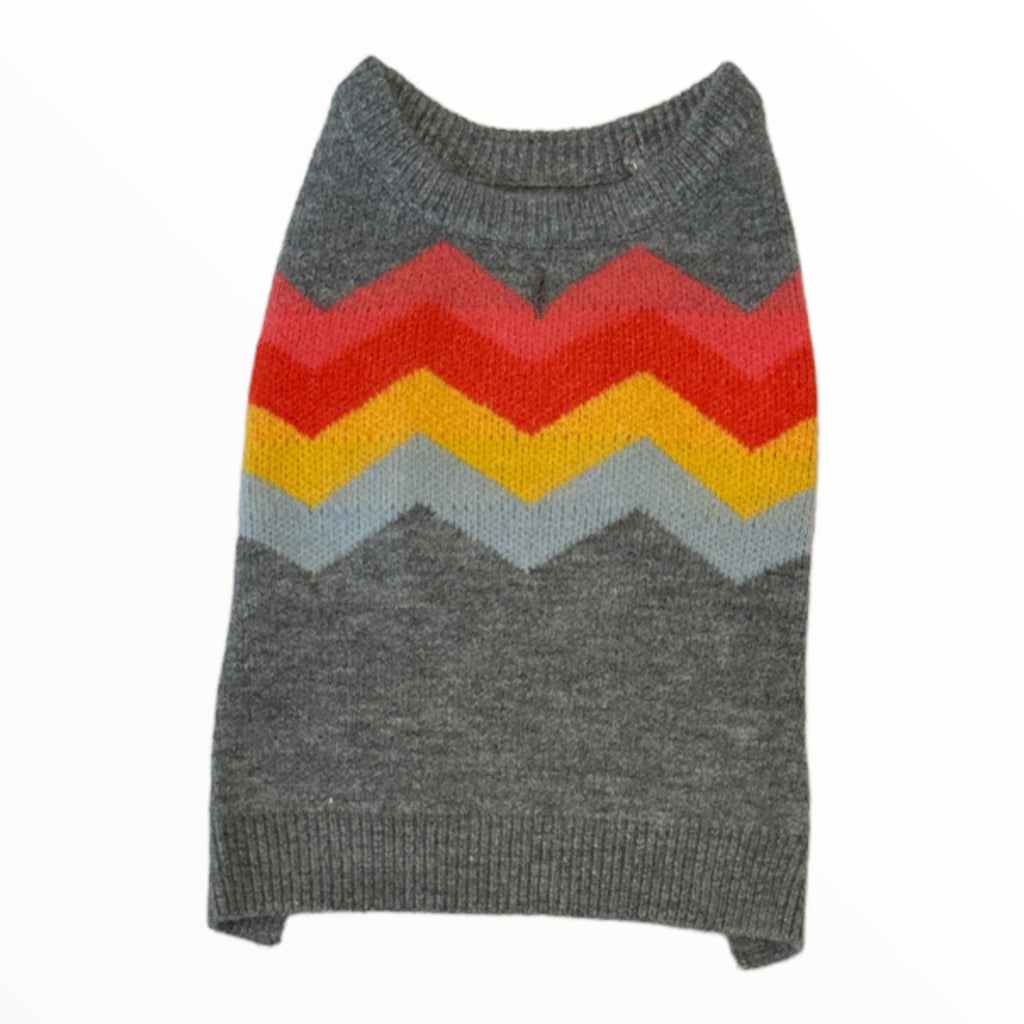 Dog Sweater | Chevron Stripe-Dog Sweater-THML-The Grove