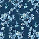 Dragon Dance Wallpaper-Wallpaper-Thibaut-The Grove