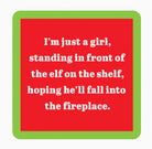 Elf On The Shelf Coaster-Coasters-Clementine WP-The Grove