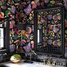 Exotic Butterfly Wallpaper-Wallpaper-Schumacher-The Grove