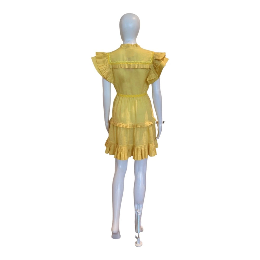 Fae Dress | Yellow-Dresses-Celia B-The Grove