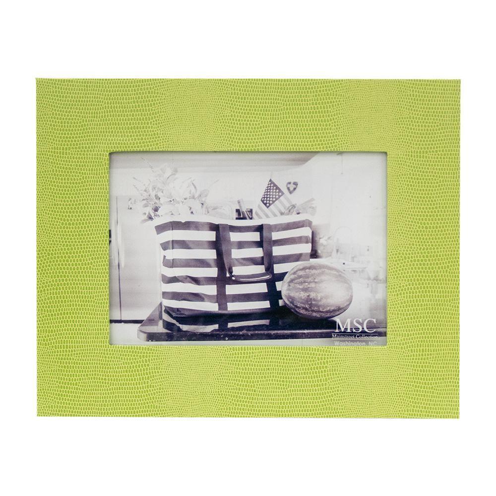 Faux Lizard Frame | Green-Picture Frames-Twist-The Grove