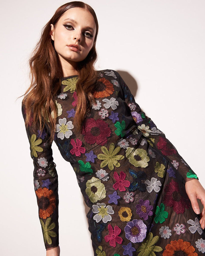 Flower Bomb Dress-Dresses-Meghan Fabulous-The Grove