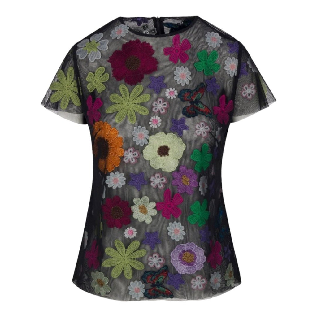 Flower Bomb Top-Shirts & Tops-Meghan Fabulous-The Grove