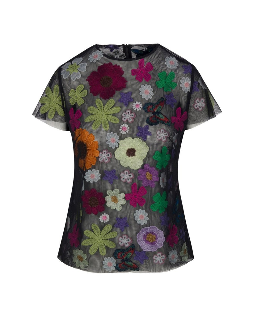 Flower Bomb Top-Shirts & Tops-Meghan Fabulous-The Grove
