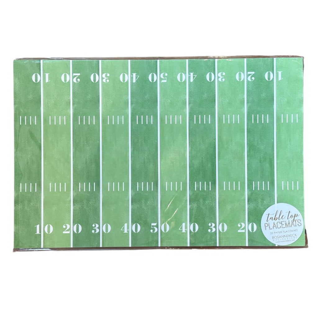 Football Field Paper Placemat-Paper Placemat-Clementine WP-The Grove
