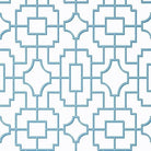 Fretwork Wallpaper-Wallpaper-Thibaut-The Grove