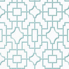 Fretwork Wallpaper-Wallpaper-Thibaut-The Grove